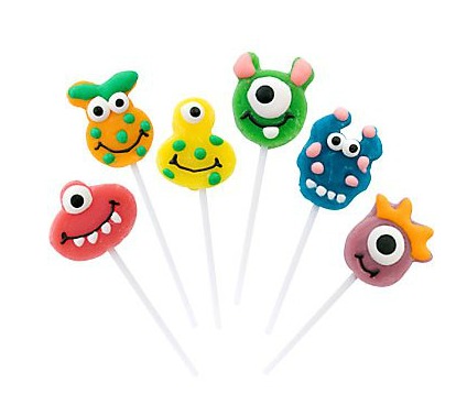 Monsters Lollipops
