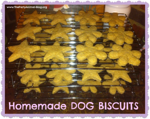 Easy homemade dog biscuits