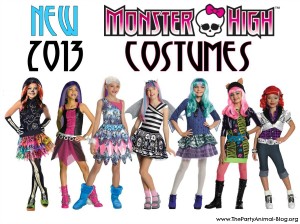 monster high costumes new 2013