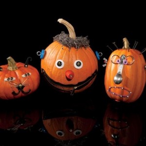 recycled pumpkins