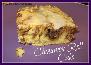 Cinnamon Roll Cake Recipe