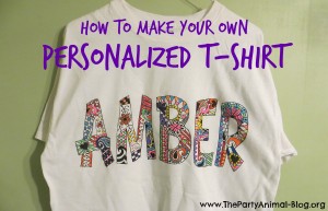 make your own personalized tshirt